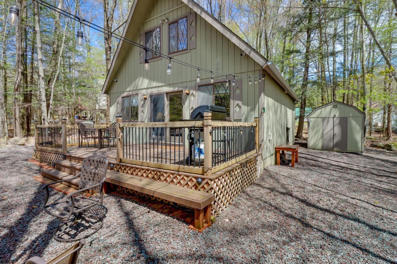 Poconos Vacation Rental 6 Mi To Lake Wallenpaupack Lake Ariel Exterior foto