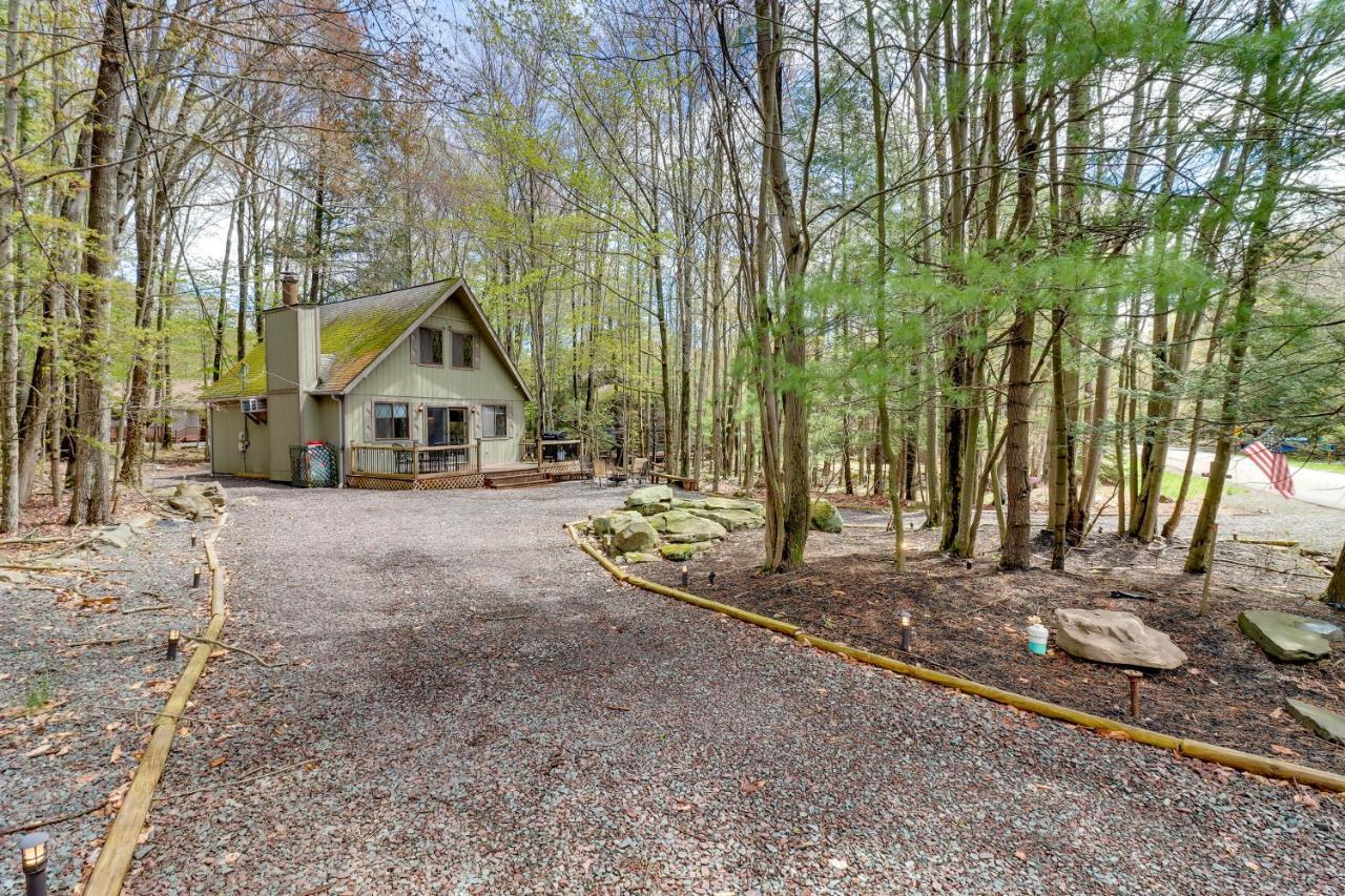 Poconos Vacation Rental 6 Mi To Lake Wallenpaupack Lake Ariel Exterior foto